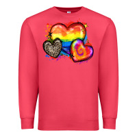 Cardinal pride hearts Premium Sweatshirt - Zillion Design Studio