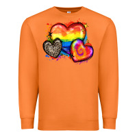 Carrot pride hearts Premium Sweatshirt - Zillion Design Studio