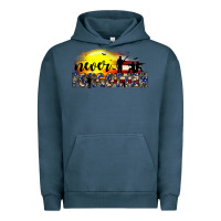 Pigment Midnight Navy never forgotten Urban Hoodie - JahusDesignShop