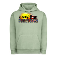 Pigment Oil Green never forgotten Urban Hoodie - JahusDesignShop
