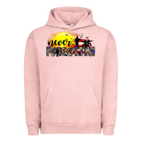 Pigment Salmon never forgotten Urban Hoodie - JahusDesignShop