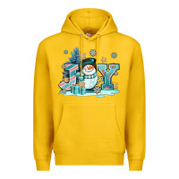 Lemon cute coffeecup snowmanand joy Premium Hoodie - AdoDesignShop