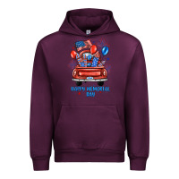 Mauve Wine happy memorial day farm truck Urban Hoodie - JahusDesignShop