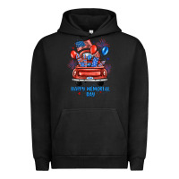 Pigment Black happy memorial day farm truck Urban Hoodie - JahusDesignShop