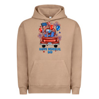 Pigment Burro happy memorial day farm truck Urban Hoodie - JahusDesignShop