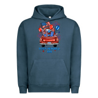 Pigment Midnight Navy happy memorial day farm truck Urban Hoodie - JahusDesignShop