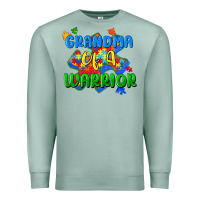 Seafoam grandma of a warrior Premium Sweatshirt - Zillion Design Studio
