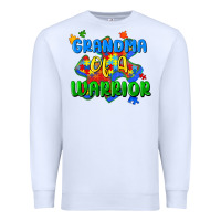 White grandma of a warrior Premium Sweatshirt - Zillion Design Studio