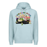 Blue Mist i read banned books Premium Hoodie - Artiststas