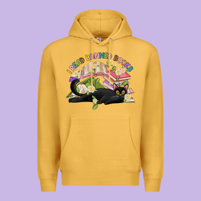 I Read Banned Books Premium Hoodie Designed By Artiststas
