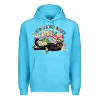 Ocean Blue i read banned books Premium Hoodie - Artiststas