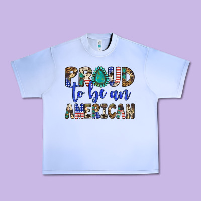 Proud To Be An American Urban Heavy Tee Designed By Artiststas