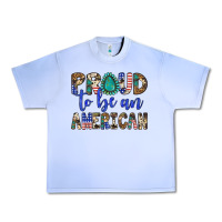 Grape Ice proud to be an american Urban Heavy Tee - Artiststas