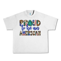 Lunar Rock proud to be an american Urban Heavy Tee - Artiststas