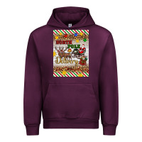 Mauve Wine christmas north pole delivery Urban Hoodie - Artiststas