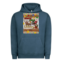 Pigment Midnight Navy christmas north pole delivery Urban Hoodie - Artiststas