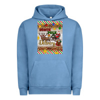 Pigment Pebble Blue christmas north pole delivery Urban Hoodie - Artiststas