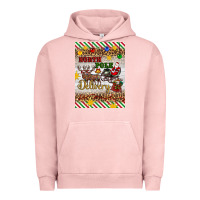 Pigment Salmon christmas north pole delivery Urban Hoodie - Artiststas