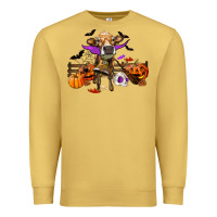 Antique Gold Heifer cow halloween Premium Sweatshirt - RanaPortraitStore