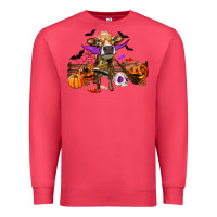 Cardinal Heifer cow halloween Premium Sweatshirt - RanaPortraitStore