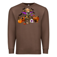 Chestnut Heifer cow halloween Premium Sweatshirt - RanaPortraitStore