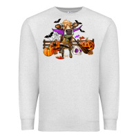 Oatmeal Heather Heifer cow halloween Premium Sweatshirt - RanaPortraitStore
