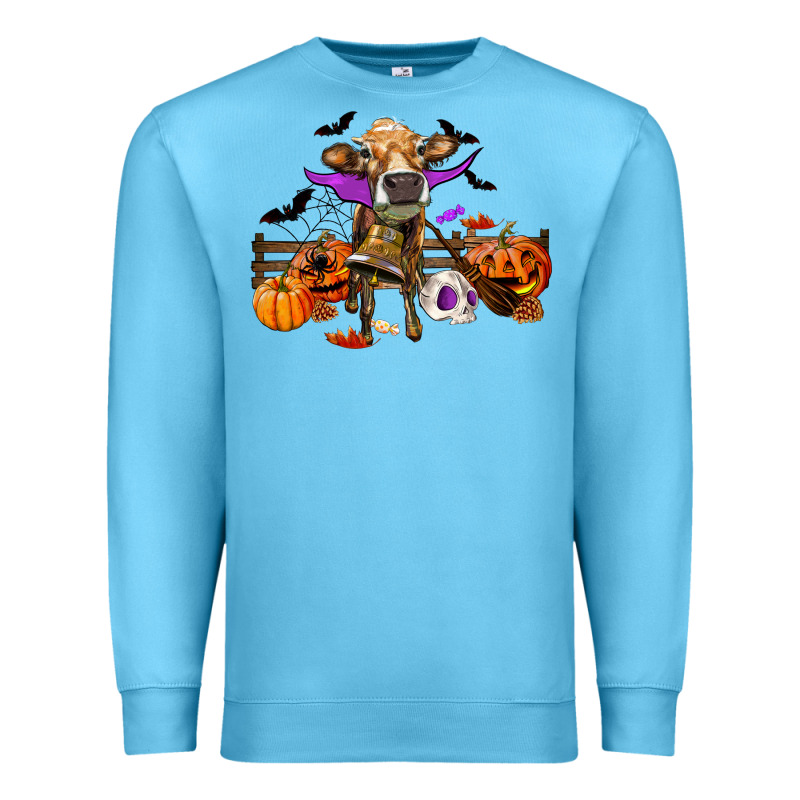 Heifer Cow Halloween Premium Sweatshirt by RanaPortraitStore | Teevron