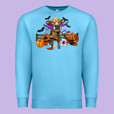 Premium Sweatshirt Heifer cow halloween