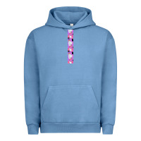Pigment Pebble Blue Halloween Key Fob Urban Hoodie - BundleAndBundleShop