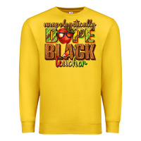 Lemon unapologetically dope black teacher juneteenth Premium Sweatshirt - texasbilliewilder