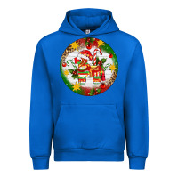 Cobalt Christmas Pinata Ornament Urban Hoodie - Artiststas