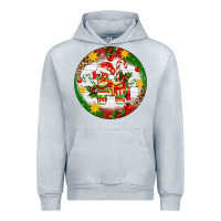 Heather Grey Christmas Pinata Ornament Urban Hoodie - Artiststas