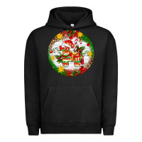 Pigment Black Christmas Pinata Ornament Urban Hoodie - Artiststas