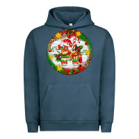 Pigment Midnight Navy Christmas Pinata Ornament Urban Hoodie - Artiststas