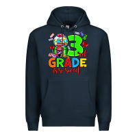 Navy 3 rd grade is so sweet Premium Hoodie - AdoDesignShop