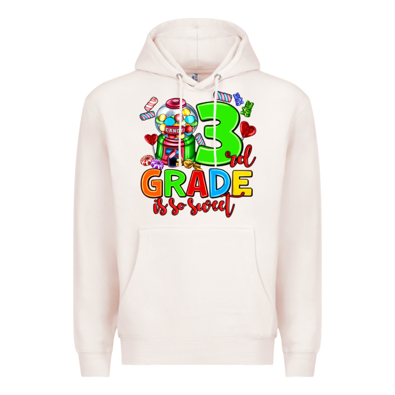 3 Rd Grade Is So Sweet Premium Hoodie by AdoDesignShop | Teevron