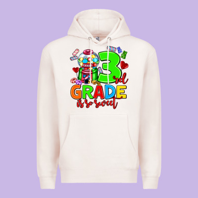 3 Rd Grade Is So Sweet Premium Hoodie Designed By Adodesignshop