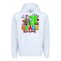 White 3 rd grade is so sweet Premium Hoodie - AdoDesignShop