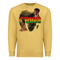 Antique Gold strong with glitter Premium Sweatshirt - texasbilliewilder