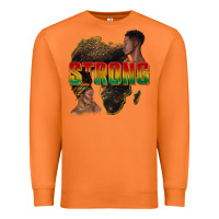 Carrot strong with glitter Premium Sweatshirt - texasbilliewilder