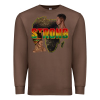 Chestnut strong with glitter Premium Sweatshirt - texasbilliewilder