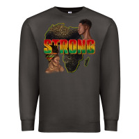 Smoke strong with glitter Premium Sweatshirt - texasbilliewilder