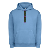 Pigment Pebble Blue Halloween Key Fob Urban Hoodie - BundleAndBundleShop