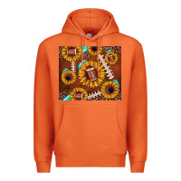 Carrot football leopard sunflower Premium Hoodie - JahusDesignShop