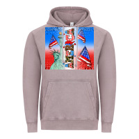 Vintage Zinc american flag  and america Vintage Hoodie - AdoDesignShop