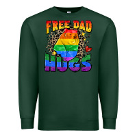 Sports Green free dad hugs Premium Sweatshirt - Zillion Design Studio