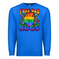 True Royal free dad hugs Premium Sweatshirt - Zillion Design Studio