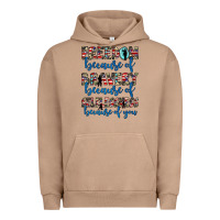 Pigment Burro freedom because of bravery because of selflessness because of you Urban Hoodie - JahusDesignShop