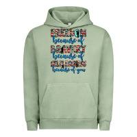 Pigment Oil Green freedom because of bravery because of selflessness because of you Urban Hoodie - JahusDesignShop