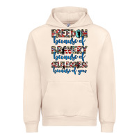 Sandshell freedom because of bravery because of selflessness because of you Urban Hoodie - JahusDesignShop